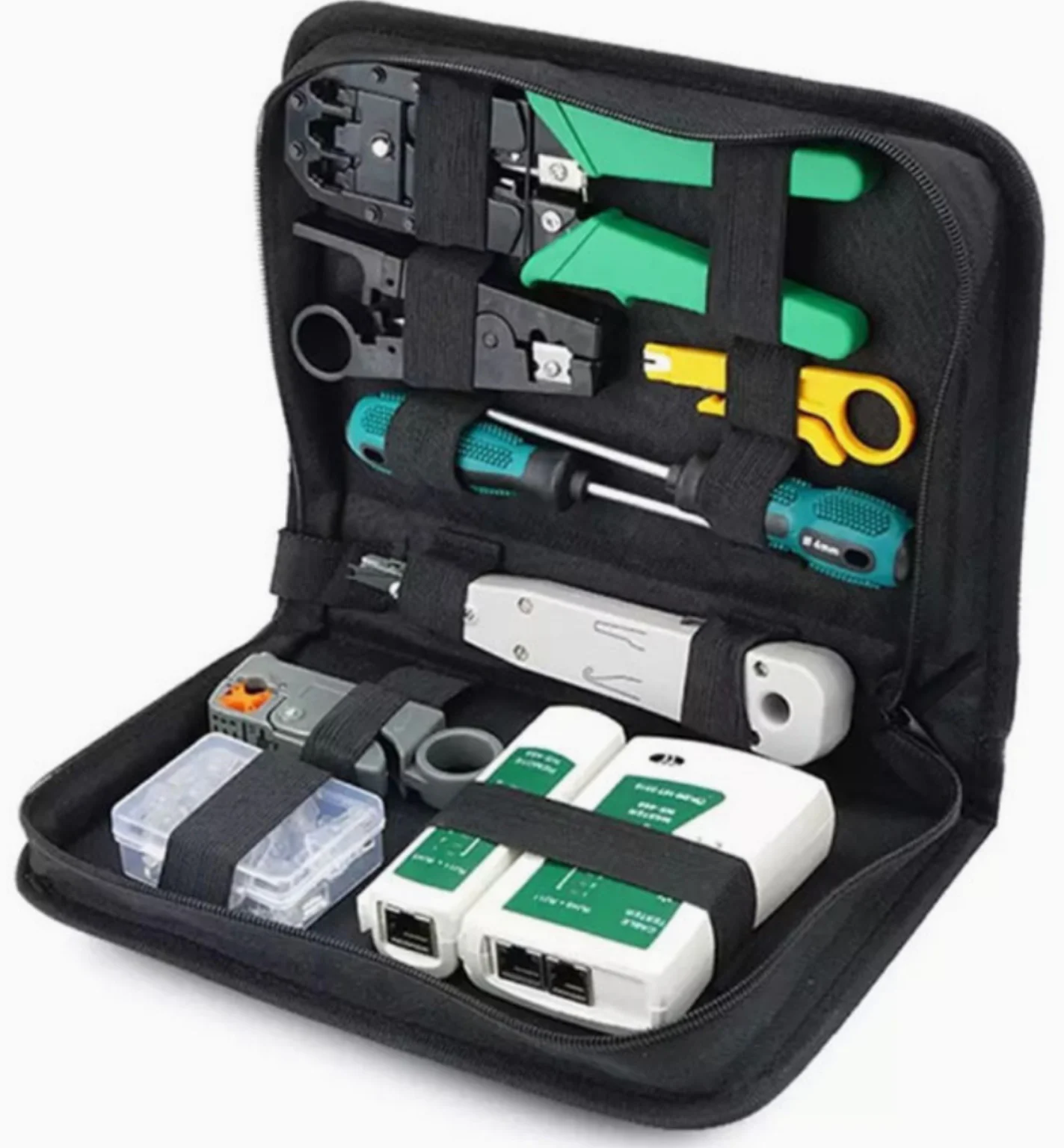 Kit profesional de herramientas para redes