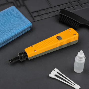 Herramienta de impacto (Punchdown) para terminación de conectores KG-NT-PDT-110 — mantenimiento preventivo y almacenamiento