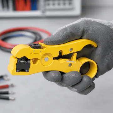 Pelacables automático KG-NT-ST-AUTO100 — ergonomía y control durante el uso
