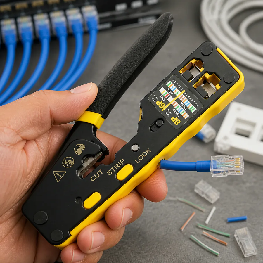Escenarios de uso - Herramienta profesional para preparación de cable de red