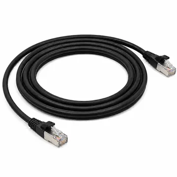 KG-PC6-S-3M — patch cord blindado sobre fondo blanco puro
