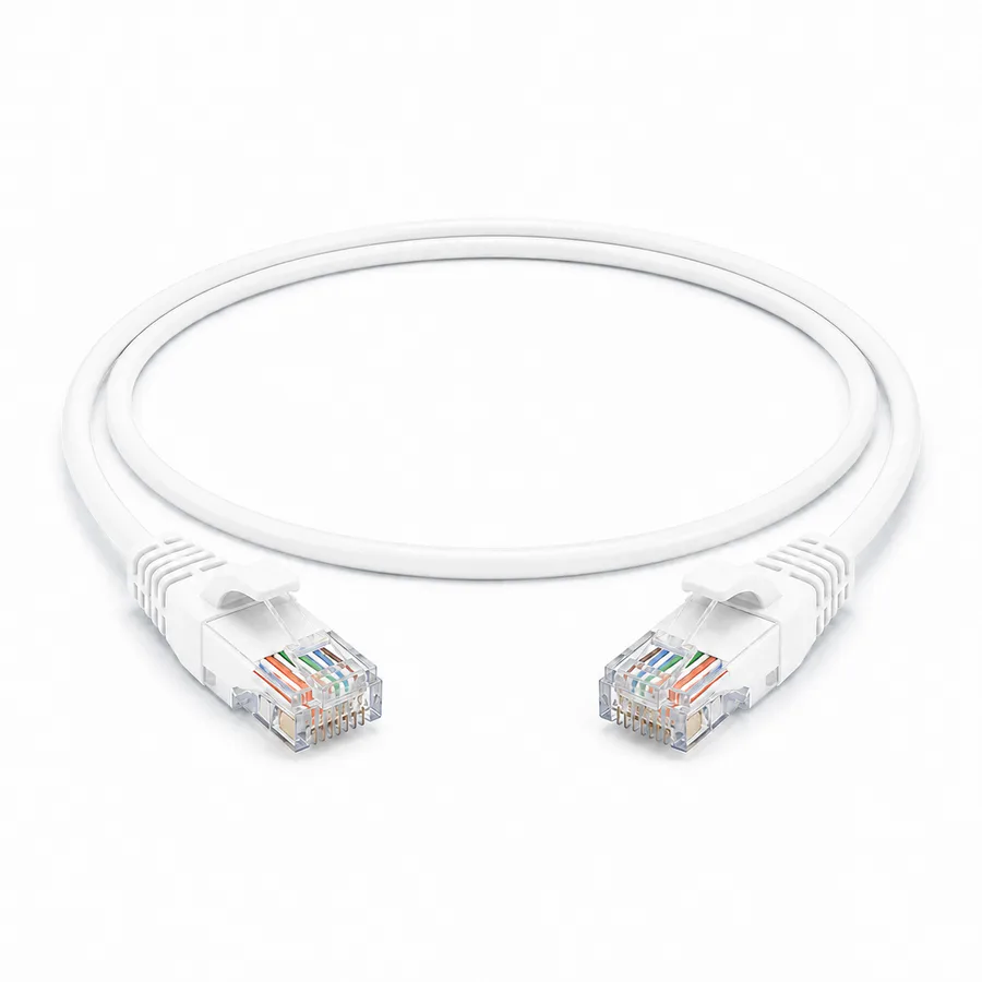 Cable de Parcheo Patch Cord Slim RJ45 CAT6 UTP 0.5 Metros (50 cm)
