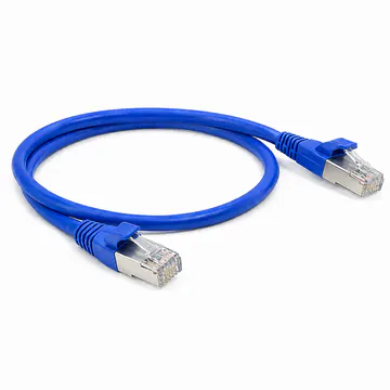 Cable de Parcheo (Patch Cord) RJ45 CAT6A 10GbE FTP Blindado 50 cm — imagen 1