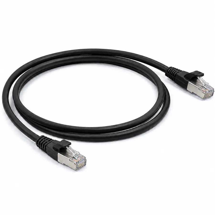 Cable de Parcheo Patch Cord RJ45 CAT6A 10GbE FTP Blindado 1 Metro