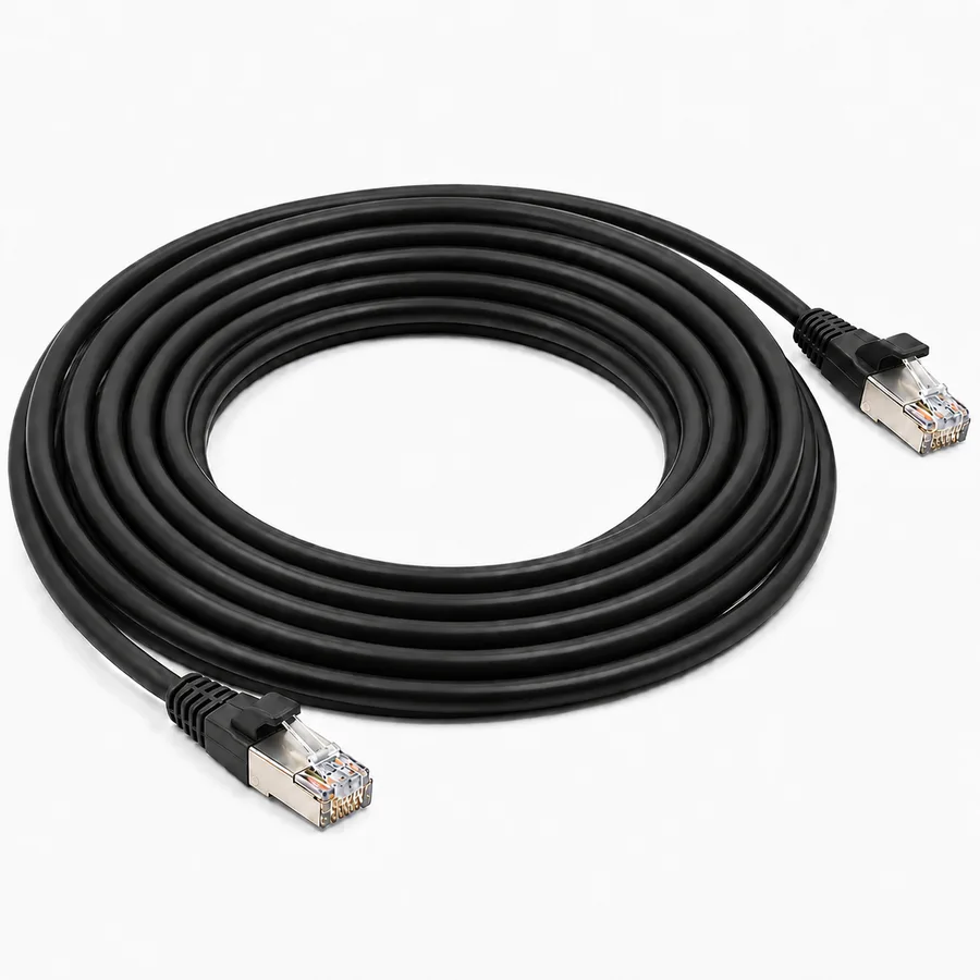 Cable de Parcheo Patch Cord RJ45 CAT6A 10GbE FTP Blindado 7 Metros