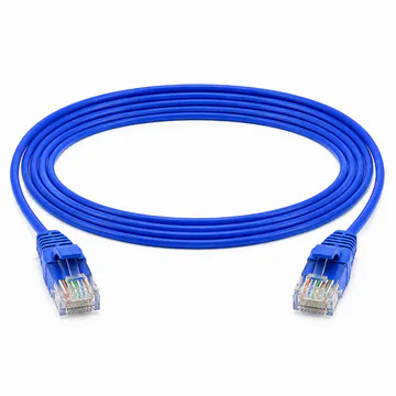 Cable de Parcheo (Patch Cord) Slim RJ45 CAT6A 10GbE UTP 3 Metros — imagen 1