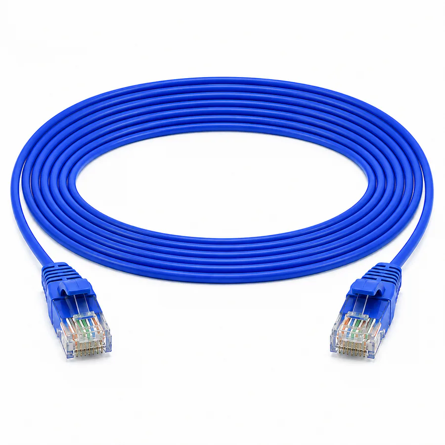 Cable de Parcheo Patch Cord Slim RJ45 CAT6A 10GbE UTP 5 Metros