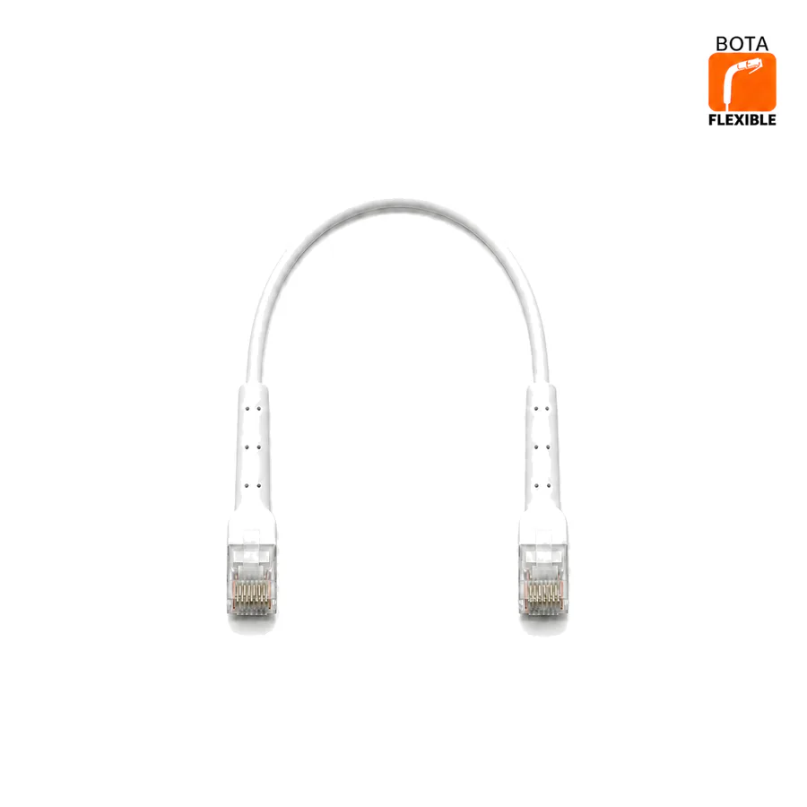 Mini Patch Cord Cat6A Ultra Slim UTP 10GbE, 0.3 m