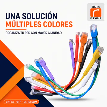 Mini Patch Cord Cat6A Ultra Slim UTP 10GbE, 2 m