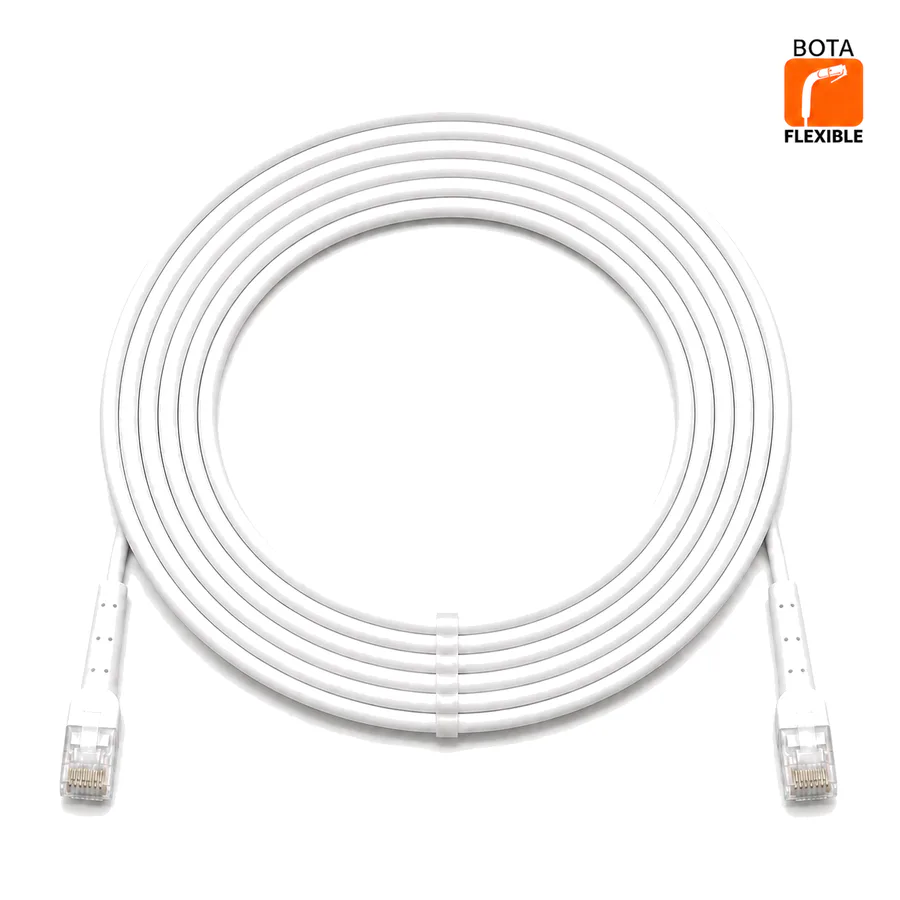 Mini Patch Cord Cat6A Ultra Slim UTP 10GbE, 7 m