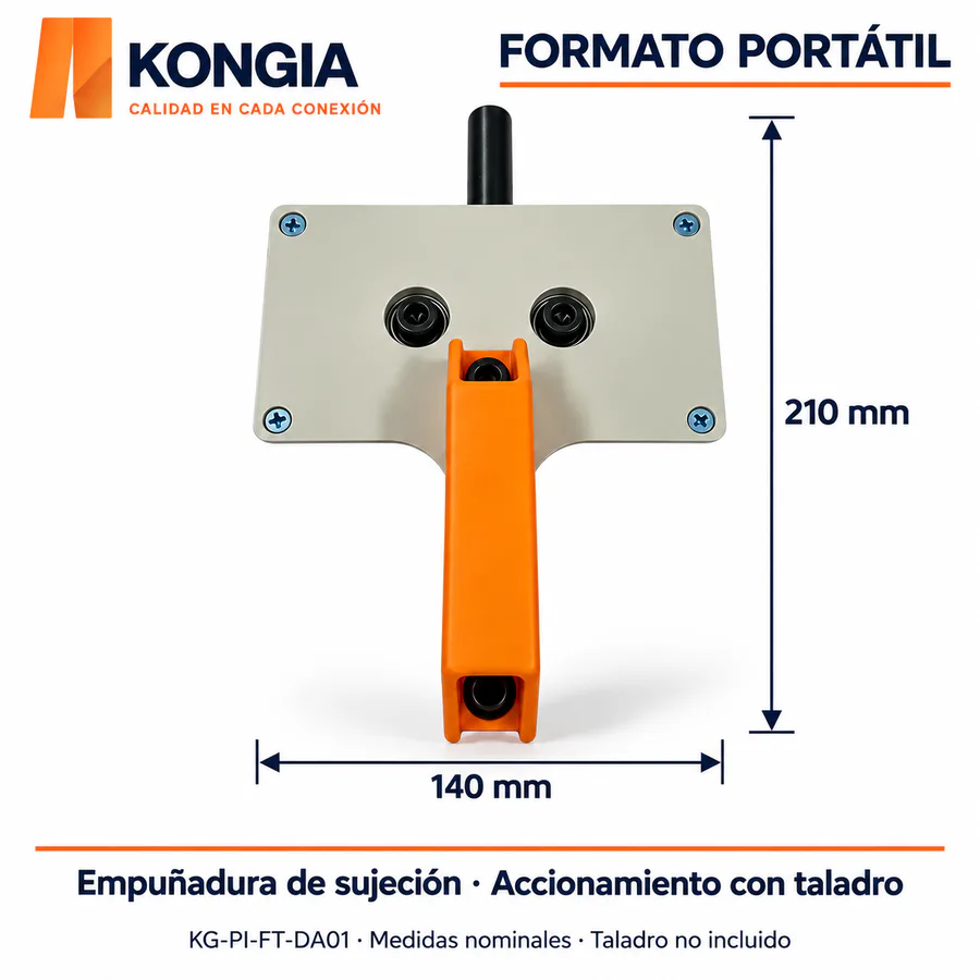 Escenarios de uso - Pasacables semiautomático para taladro