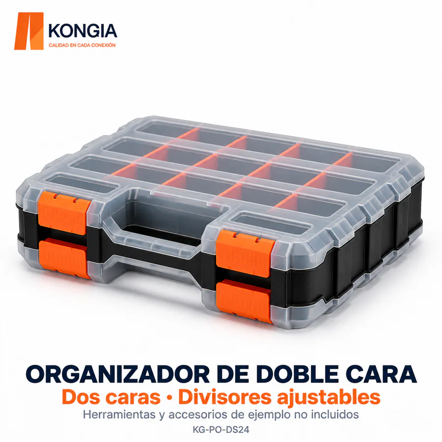 Organizador Profesional de Piezas de Doble Cara DS24