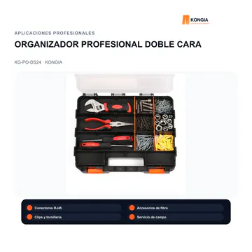 Aplicaciones profesionales — Organizador Profesional de Piezas de Doble Cara DS24 — KG-PO-DS24