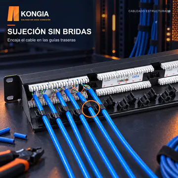 KONGIA · KG-PP-C6-U24-1U KIT · SUJECIÓN SIN BRIDAS