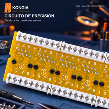 KONGIA · KG-PP-C6-U48-2U KIT · CIRCUITO DE PRECISIÓN
