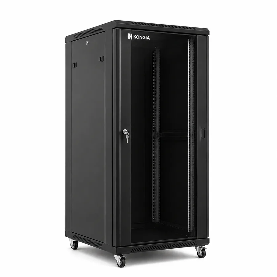 Gabinete de Red de Piso 32U, 19 pulgadas, Profundidad 800 mm