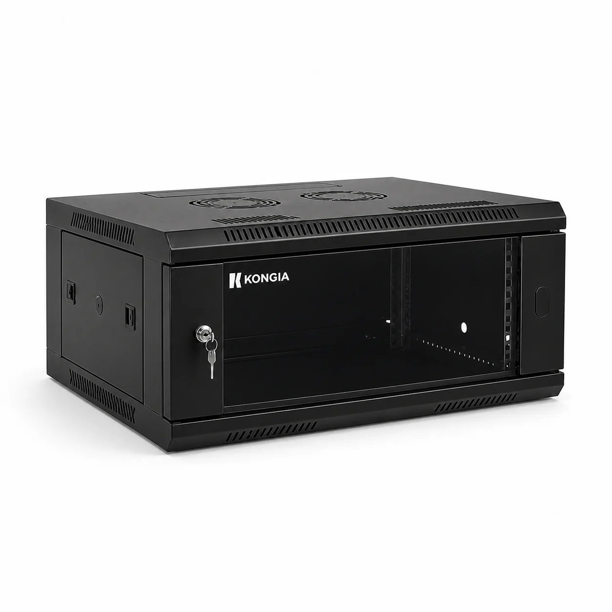 Gabinete de Red Mural 4U, 19 pulgadas, Profundidad 600 mm