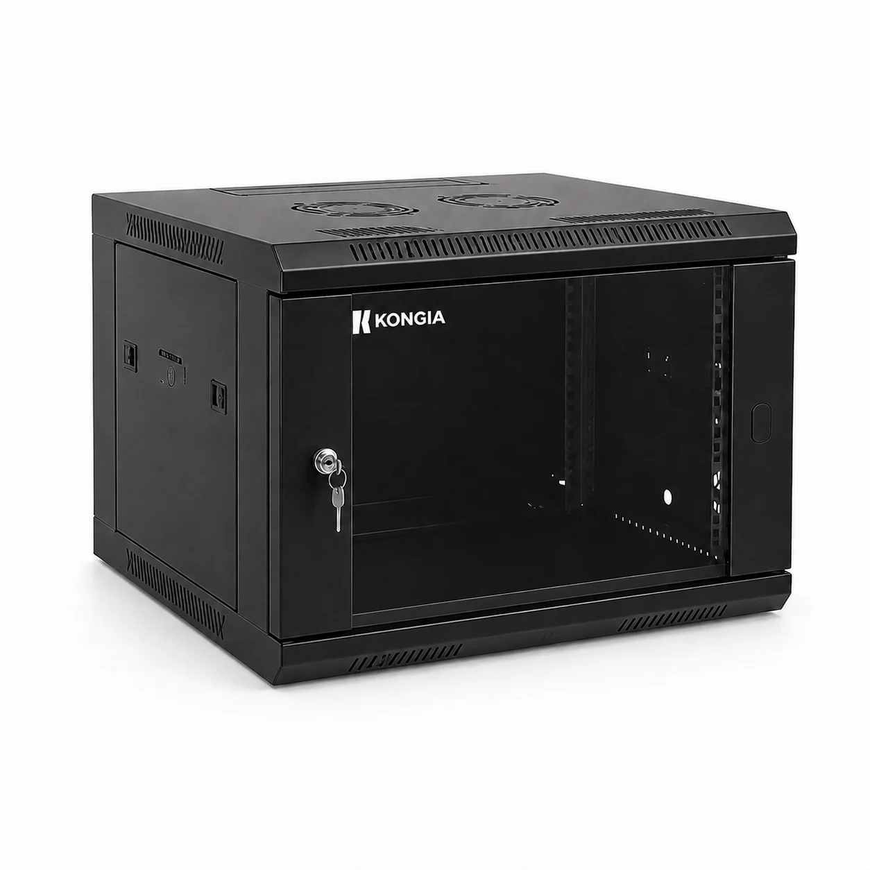 Gabinete de Red Mural 6U, 19 pulgadas, Profundidad 450 mm