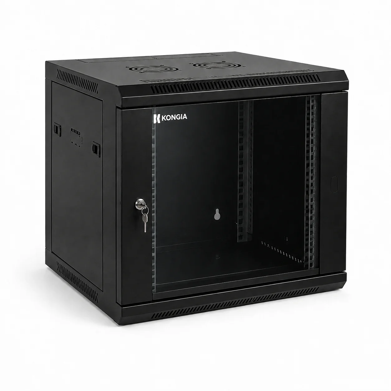 Gabinete de Red Mural 9U, 19 pulgadas, Profundidad 450 mm
