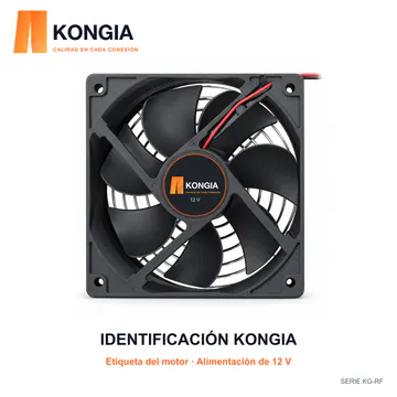 KONGIA · Etiqueta KONGIA del motor