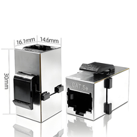 KG-RJ45-CP-C5E-S-PC — Cat5e · Dimensiones 30 × 16,1 × 14,6 mm