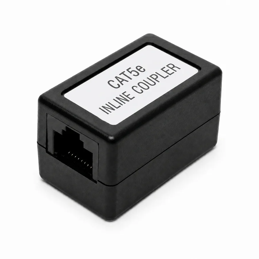 Acoplador RJ45 Hembra a Hembra CAT5e UTP