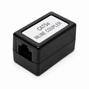 Acoplador RJ45 Hembra a Hembra CAT5e UTP - Vista 1