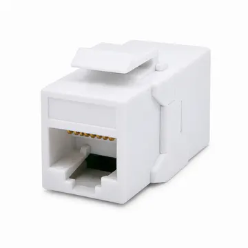 Acoplador Keystone RJ45 Hembra a Hembra CAT6 UTP - Vista 1