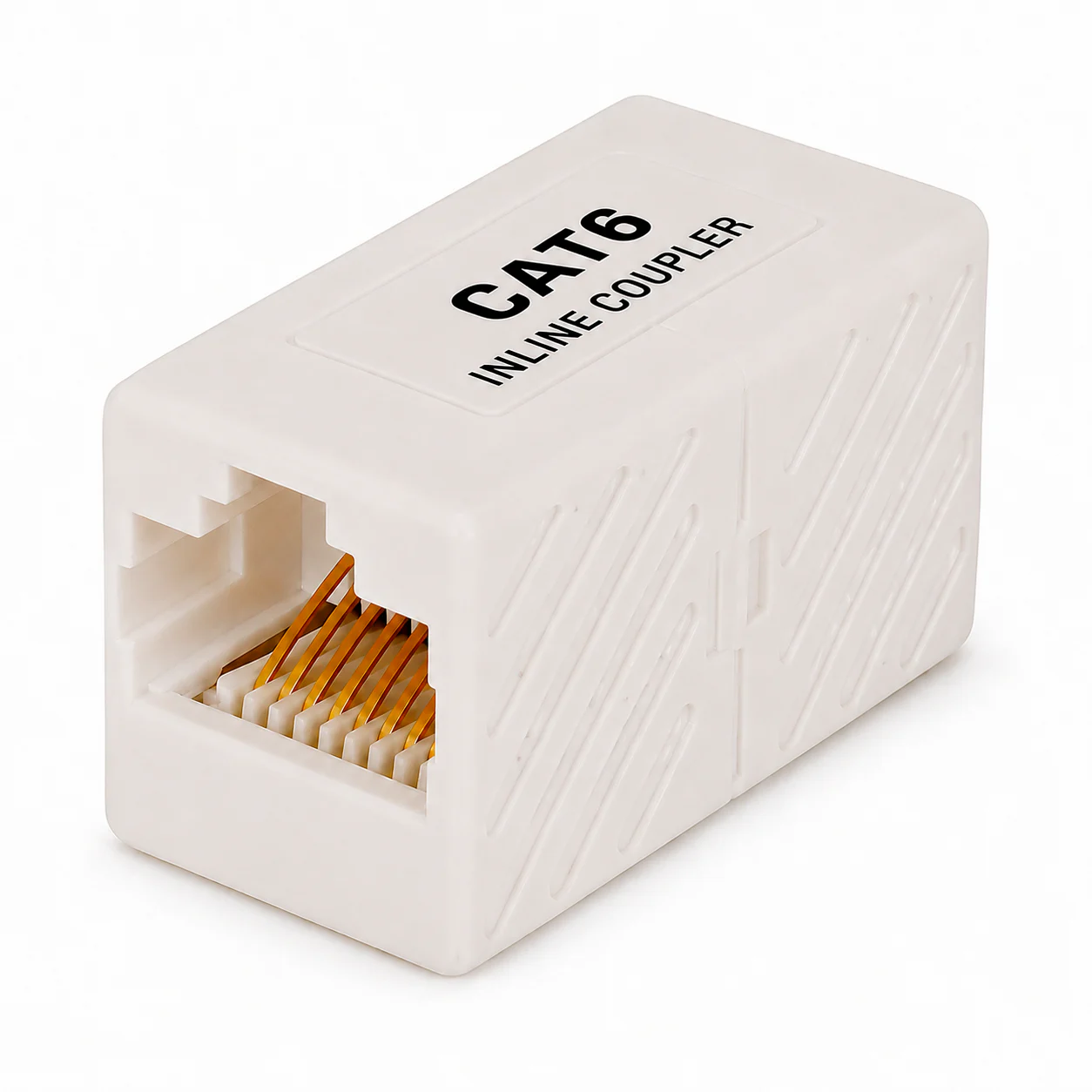 Acoplador RJ45 Hembra a Hembra CAT6 UTP