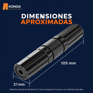 KG-RJ45-CP-C6-U-IP67-WH — Dimensiones