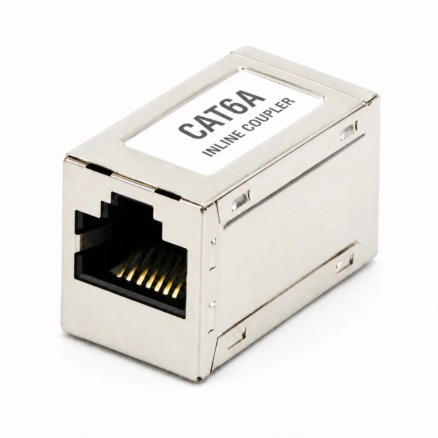 Acoplador RJ45 Blindado CAT6A STP