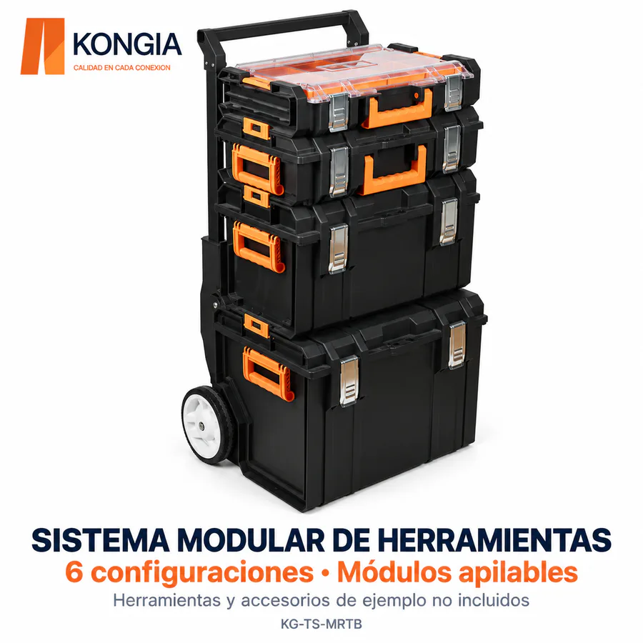 Sistema Modular Rodante de Cajas para Herramientas