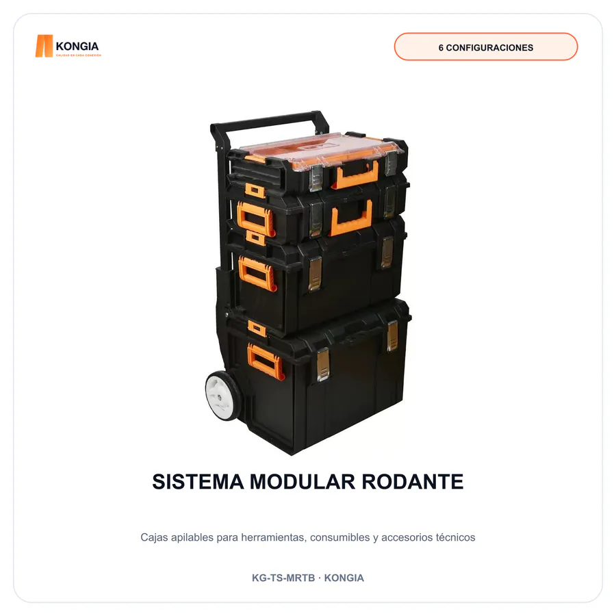 Sistema Modular Rodante de Cajas para Herramientas