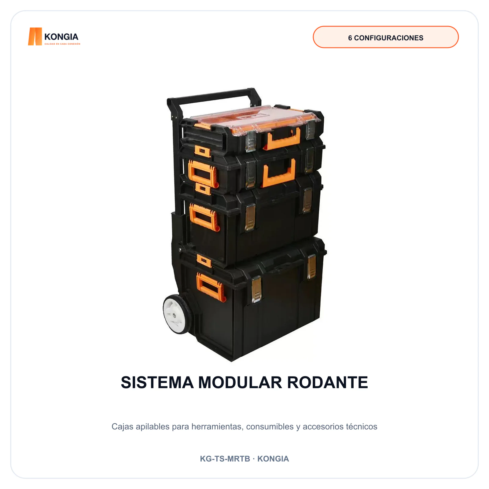 Sistema Modular Rodante de Cajas para Herramientas