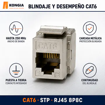 KJ-6-ST-PD - Vista Trasera / Bloque IDC