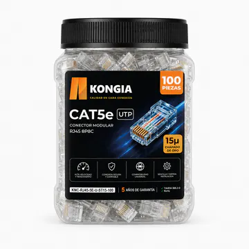 KNC-RJ45-5E-U-ST15-100 Vista Principal
