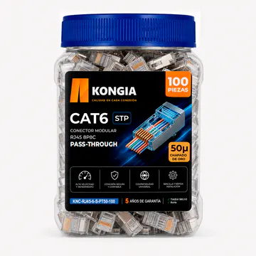 KNC-RJ45-6-S-PT50-100 Vista Principal