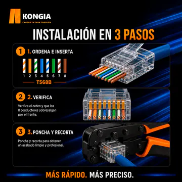 KNC-RJ45-6-U-PT50-100 Infografía 2