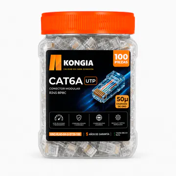 KNC-RJ45-6A-U-ST50-100 Vista Principal