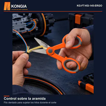 KONGIA · KG-FT-KS-145-ERGO · Control sobre la aramida