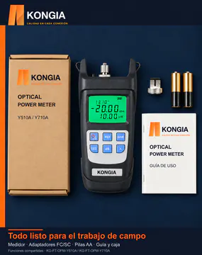 KONGIA · Serie OPM Y510A/Y710A · Todo listo para el trabajo de campo