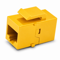 KG-RJ45-CP-C5E-KS — Amarillo · Ilustración de color adaptada digitalmente